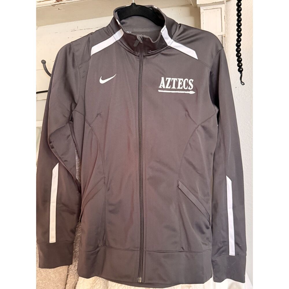 Nike San Diego State Aztecs SDSU Full Zip Track Jacket Gray Men's Small